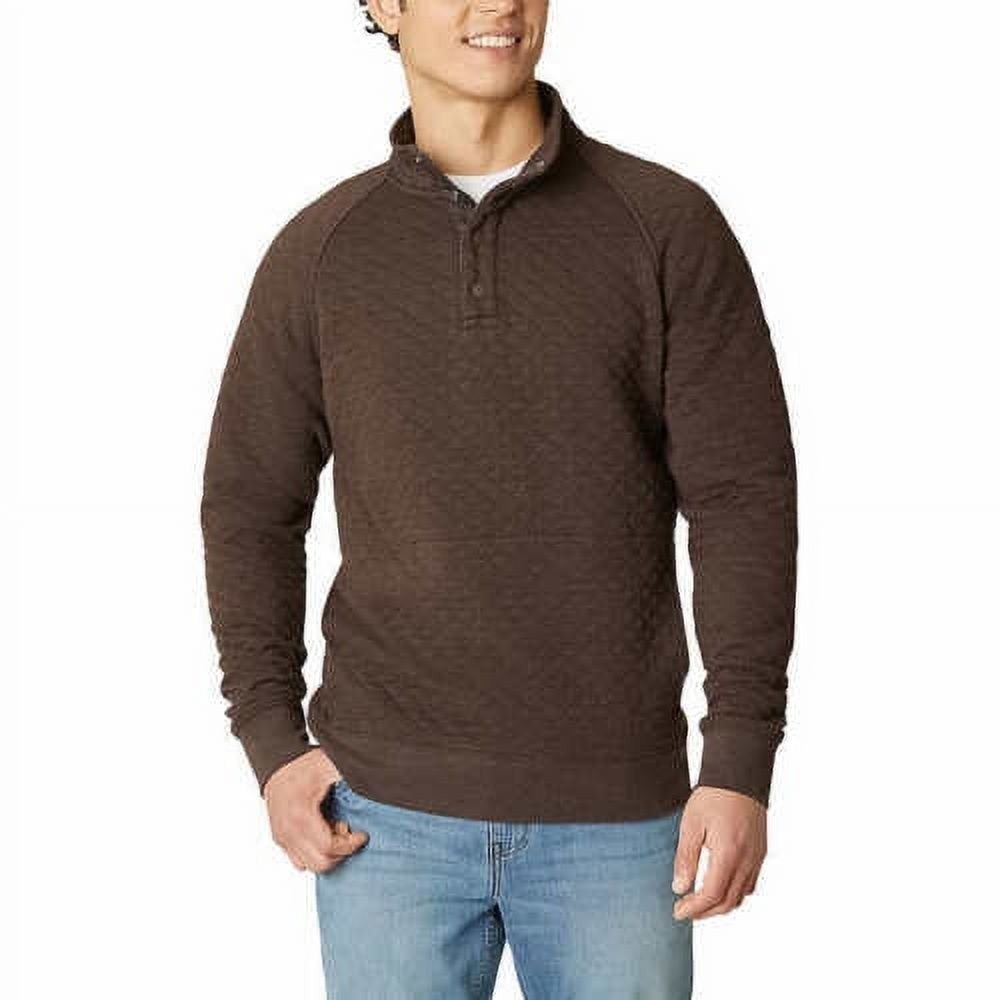 Eddie Bauer Midweight Quarter Snap Neck Quilted Pullover Outdoor Gorpcore M